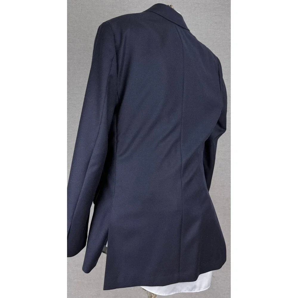 J.Crew Ludlow Slim Fit Navy Blue Wool Suit Jacket Blazer 39R American Woolen NWT